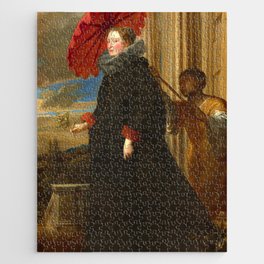 Sir Anthony van Dyck "Marchesa Elena Grimaldi Cattaneo" Jigsaw Puzzle