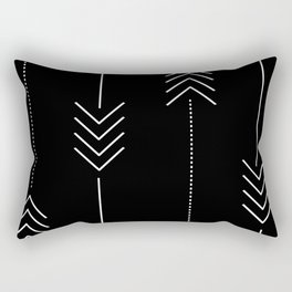 Arrows  Rectangular Pillow | Graphicdesign, Blackandwhite 