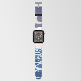 Pixelart Moonlit Oceanscape Apple Watch Band