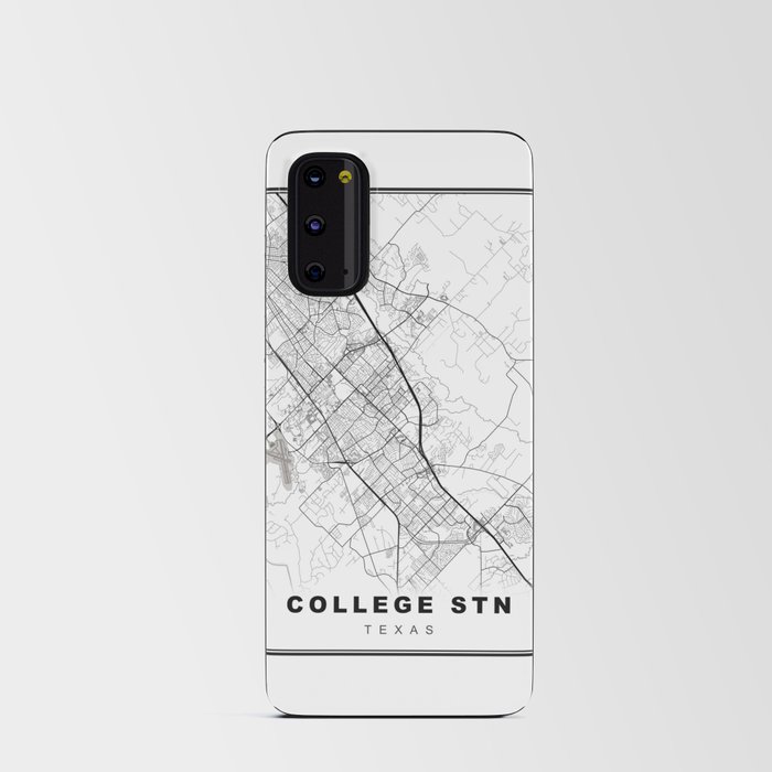 College Station Map Android Card Case