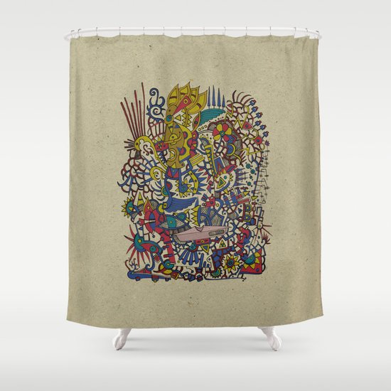 - romantic summer - Shower Curtain