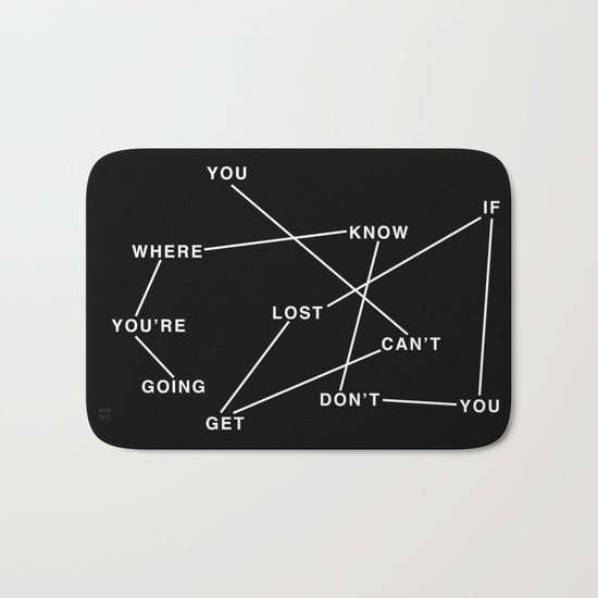 GETLOST Bath Mat