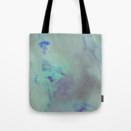 Blue watercolor ink Tote Bag
