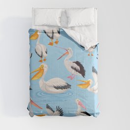 Pelican lover pattern Comforter