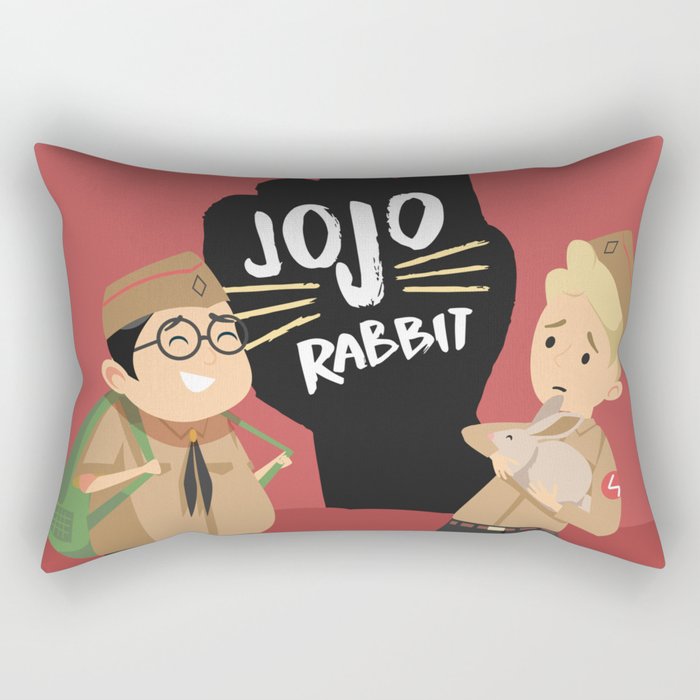 Jojo Rabbit Rectangular Pillow