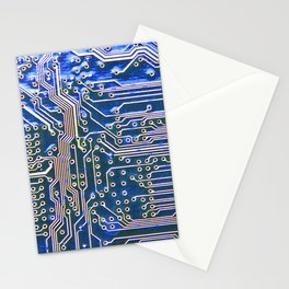 Circuit Board Stationery Card