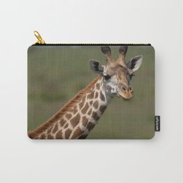 Giraffe Portrait Carry-All Pouch