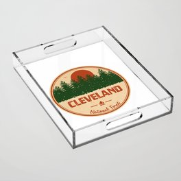 Cleveland National Forest Acrylic Tray