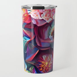 Flower Kaleidoscope Travel Mug