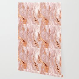 Rose Gold Marble Wallpaper For Any Decor Style Society6 Rose Gold Marble Wallpaper For Any Decor Style Society6