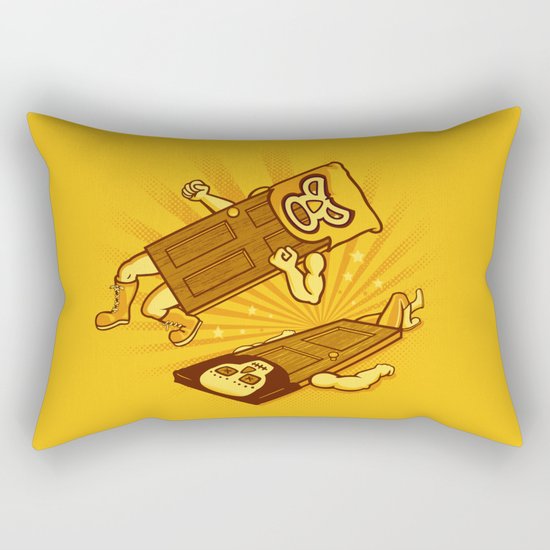 Lucha Doors! Rectangular Pillow