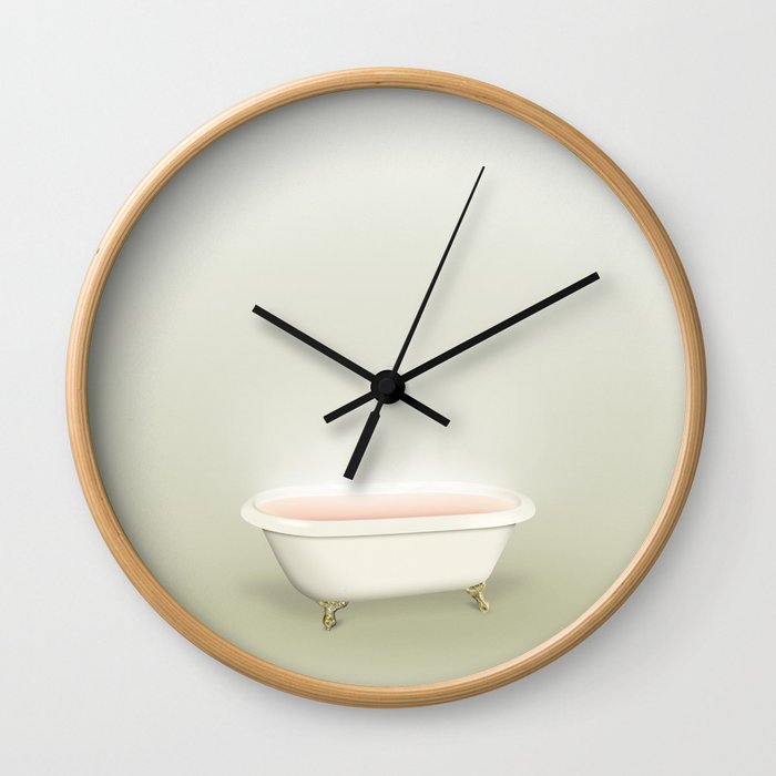 Bathtub Wall Clock