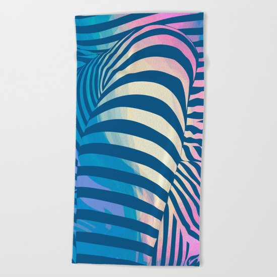 Shapes Of Things Beach Towel