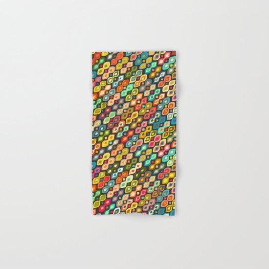 Varsha ikat pop Hand & Bath Towel