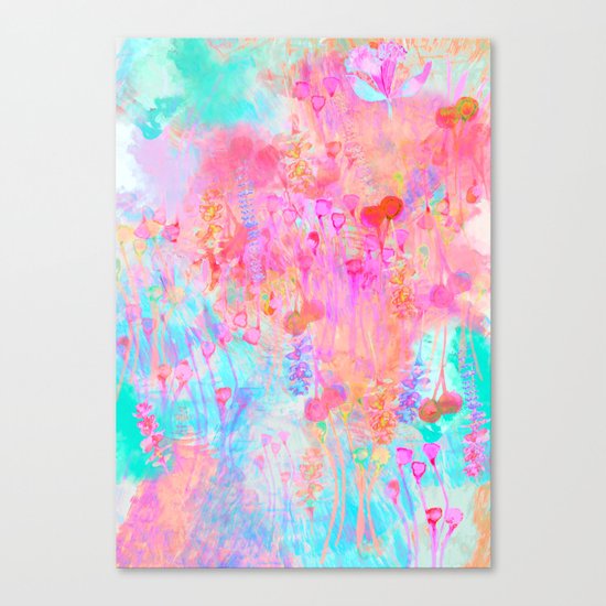 Floral Blush Canvas Print