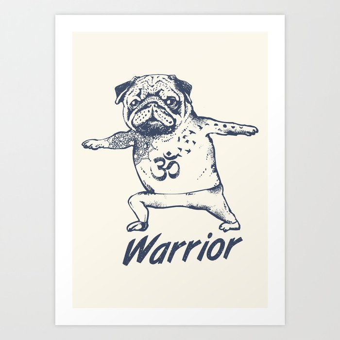Be a Warrior Art Print