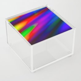 Rainbow Stretch Acrylic Box
