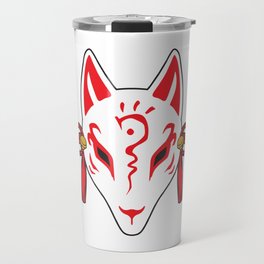Fox Mask Travel Mug