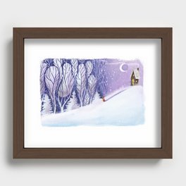 Into the Woods Recessed Framed Print
