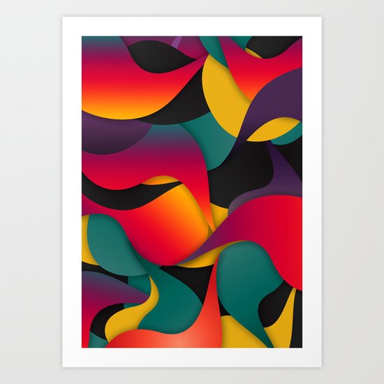 Sorry Art Print