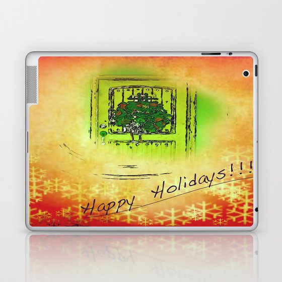 Happy Holidays  Laptop & iPad Skin