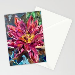 Although Rooted in Mud, Lotus became her HOME  Stationery Card