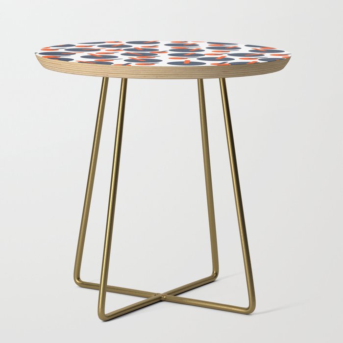 Below Deck Cocktails Modern Abstract Cherries Side Table