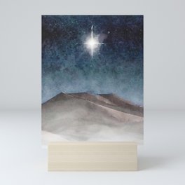 the star (color) Mini Art Print