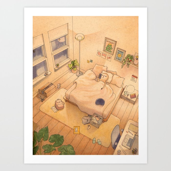 Remember to Rest Art Print