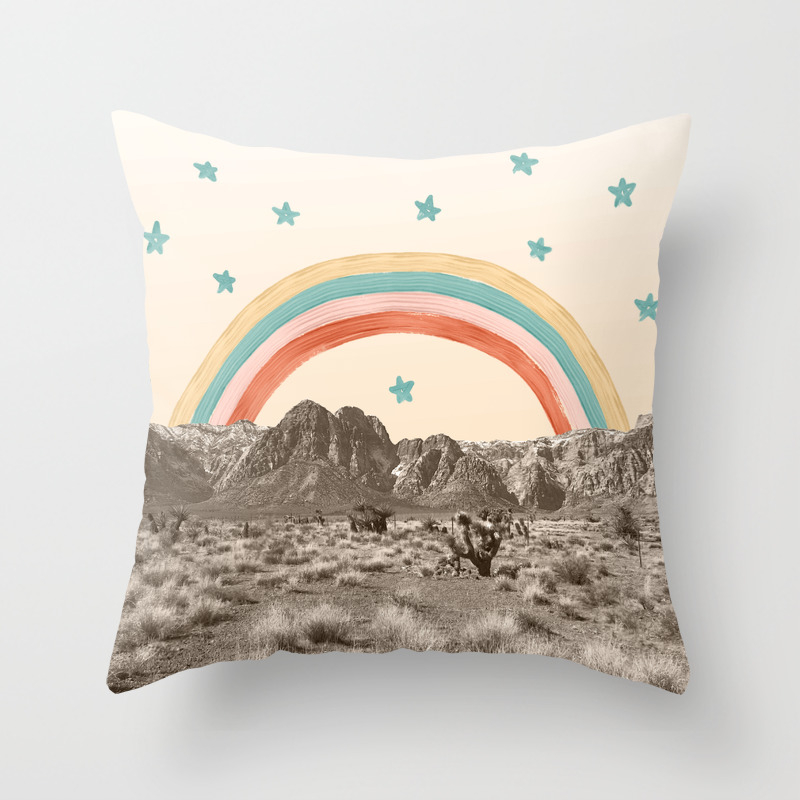 Canyon Desert Rainbow Sierra Nevada Cactus Mountain Range