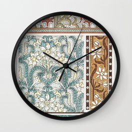 Jonquille or Jonquil from La Plante et ses Applications ornementales (1896) illustrated by Maurice P Wall Clock | 1800S, Artnouveau, Botanicalpattern, Art, Blooming, Detailed, Artwork, Designresource, Painting, 19Thcentury 