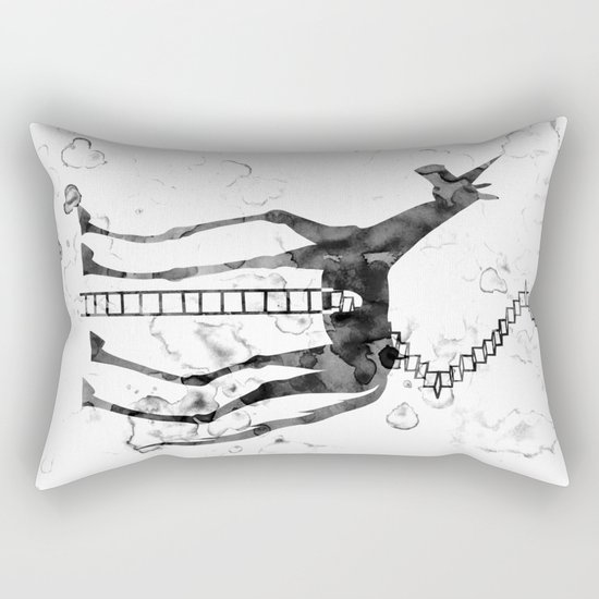 Doorway to the Unknown Rectangular Pillow
