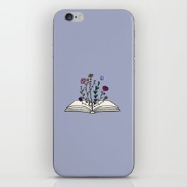 From Books, We Bloom iPhone Skin