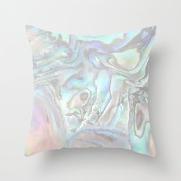 abalone whisper Throw Pillow