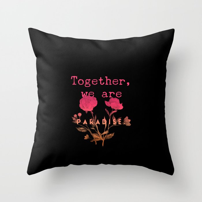 Together Throw Pillow