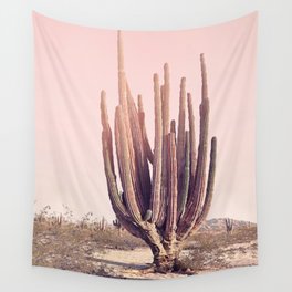 Blush Cactus Wall Tapestry
