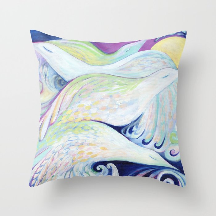 Visualizing Peace Throw Pillow