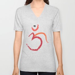 Om To Guide Your Way V Neck T Shirt