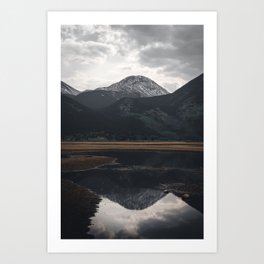 Mountain Lake in Colorado Art Print