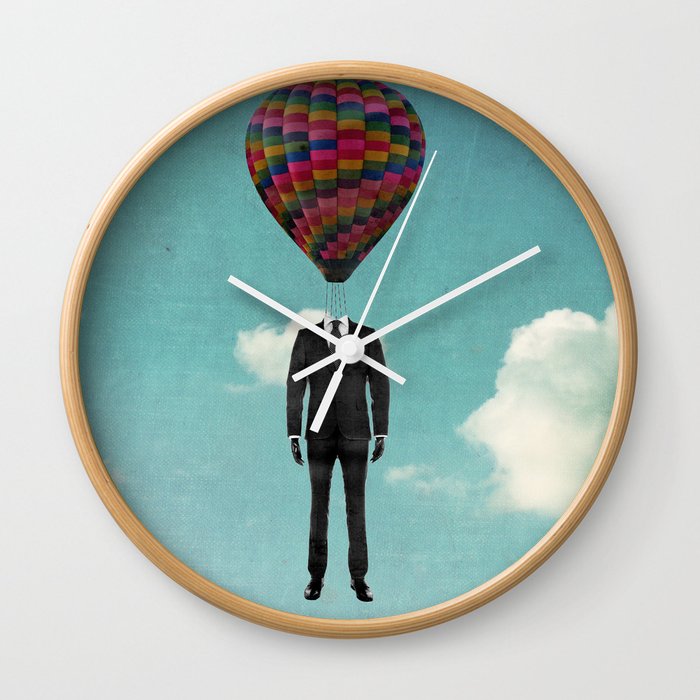 balloon man Wall Clock