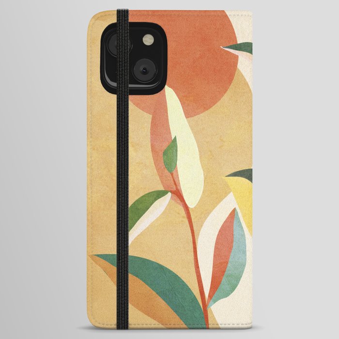 Colorful Branching Out 16 iPhone Wallet Case