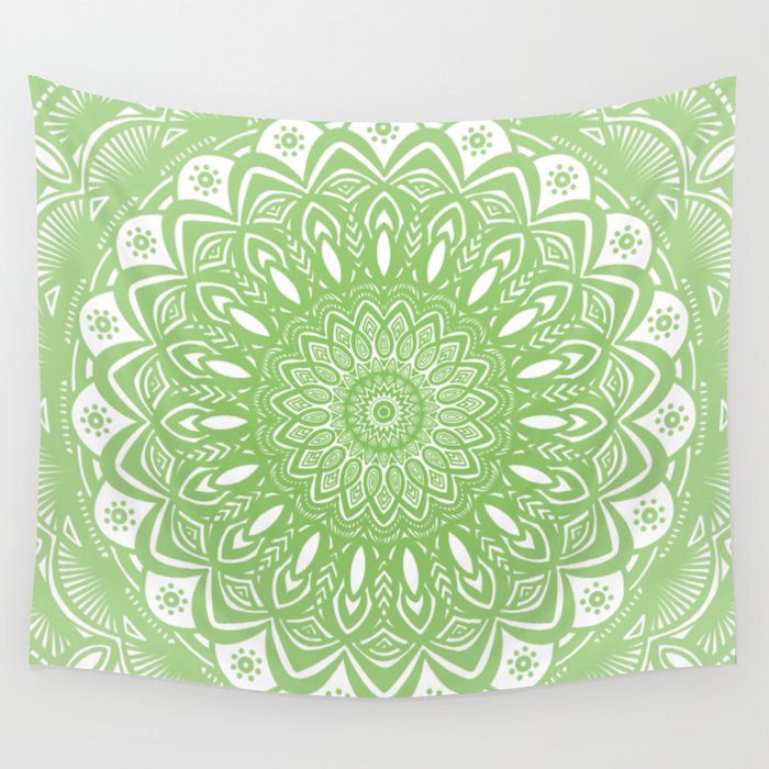 Light online green tapestry