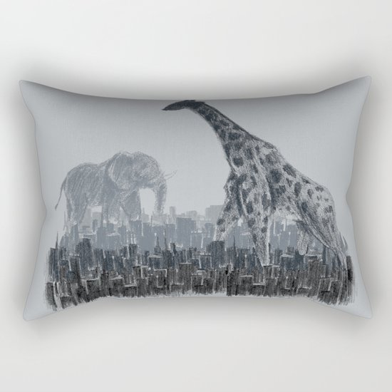 The Tall Grass Rectangular Pillow