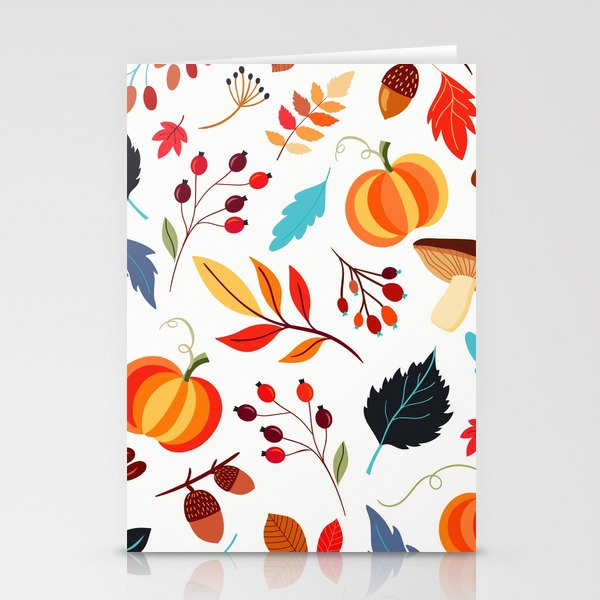 Leaves art design  Stationery Cards