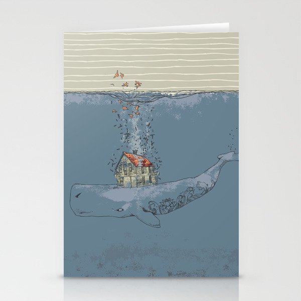Ocean Home Stationery Cards