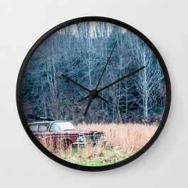Left to Rust Wall Clock