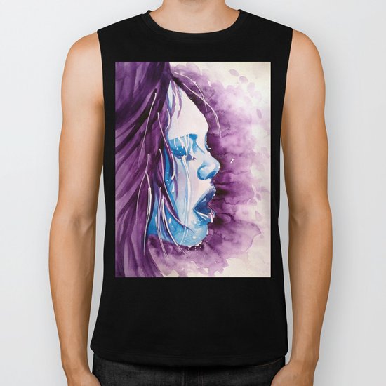 wet Biker Tank
