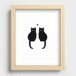 Copycats Recessed Framed Print