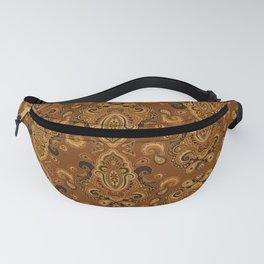 Golden Glow Paisely Fanny Pack