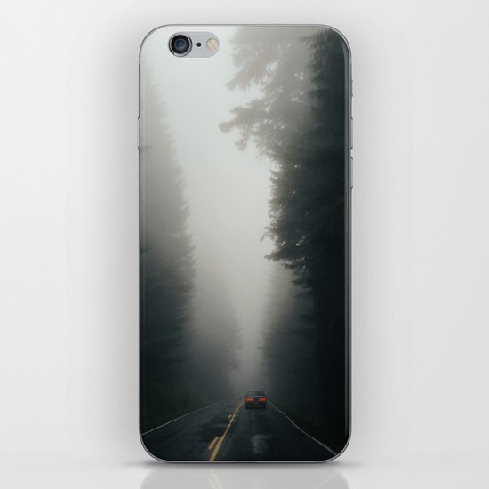 Dark Forest Driving iPhone & iPod Skin